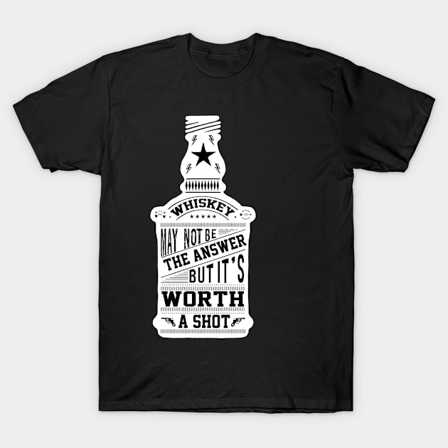 Whiskey Bourbon Whisky Scotch Blended Gift T-Shirt by Tee__Dot